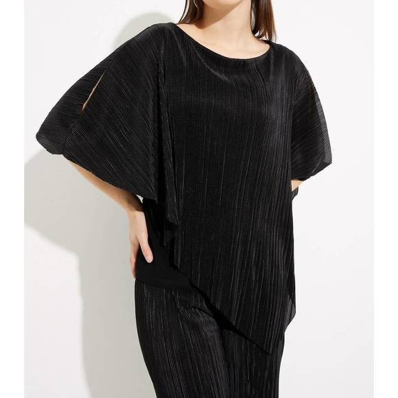 NEW JOSEPH RIBKOFF exposed shoulder top in black - Picture 2 of 5